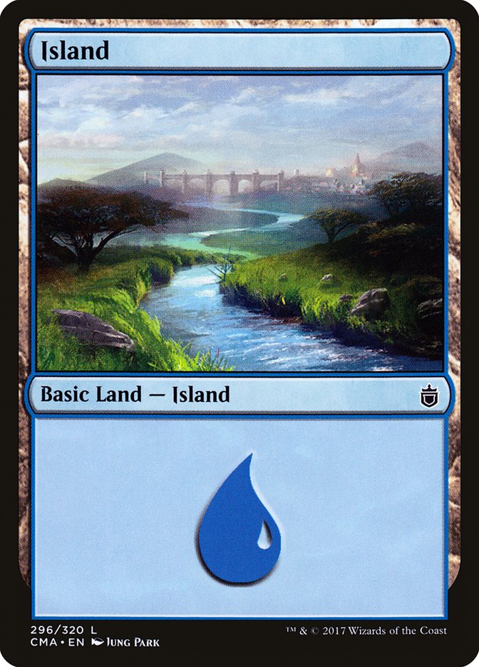 Island (296) [Commander Anthology] | Total Play