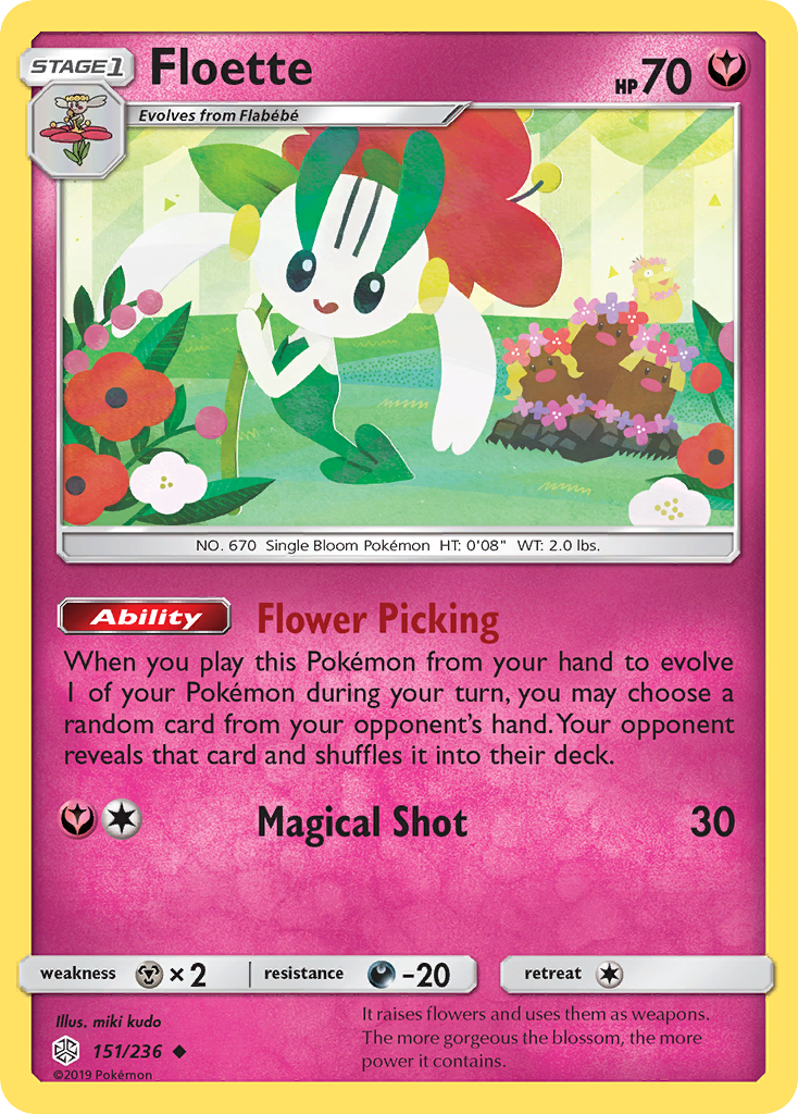 Floette (151/236) [Sun & Moon: Cosmic Eclipse] | Total Play