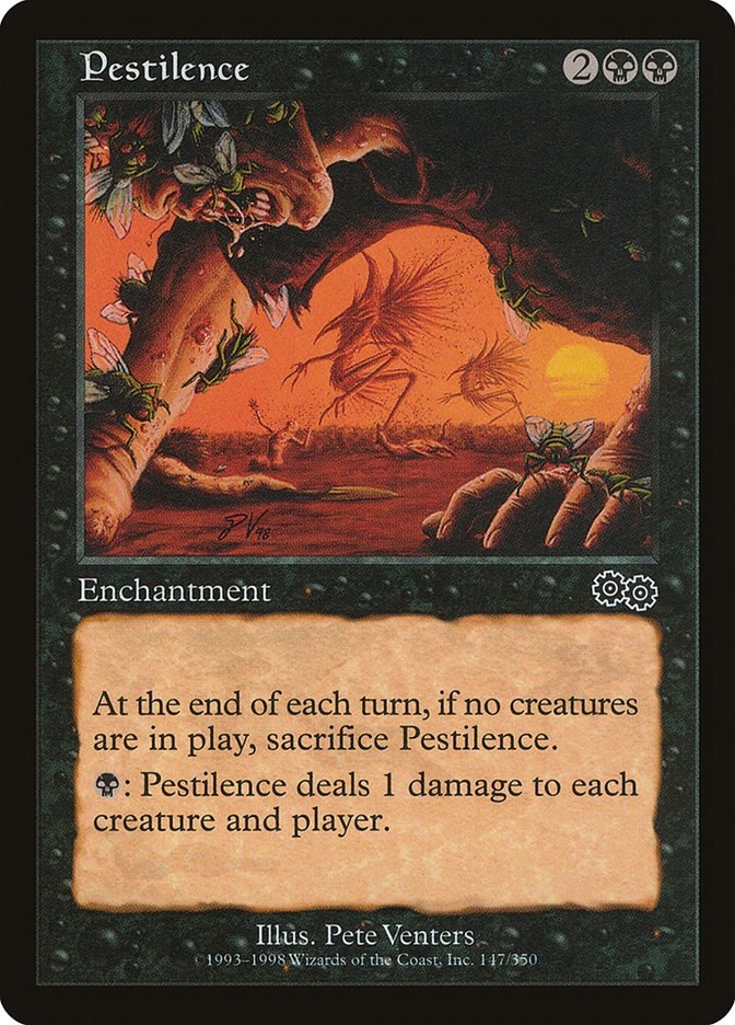 Pestilence [Urza's Saga] | Total Play
