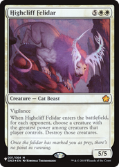 Highcliff Felidar [The List] | Total Play