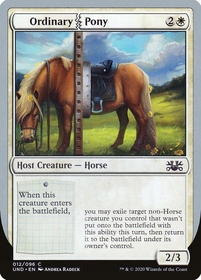 Ordinary Pony [Unsanctioned] | Total Play