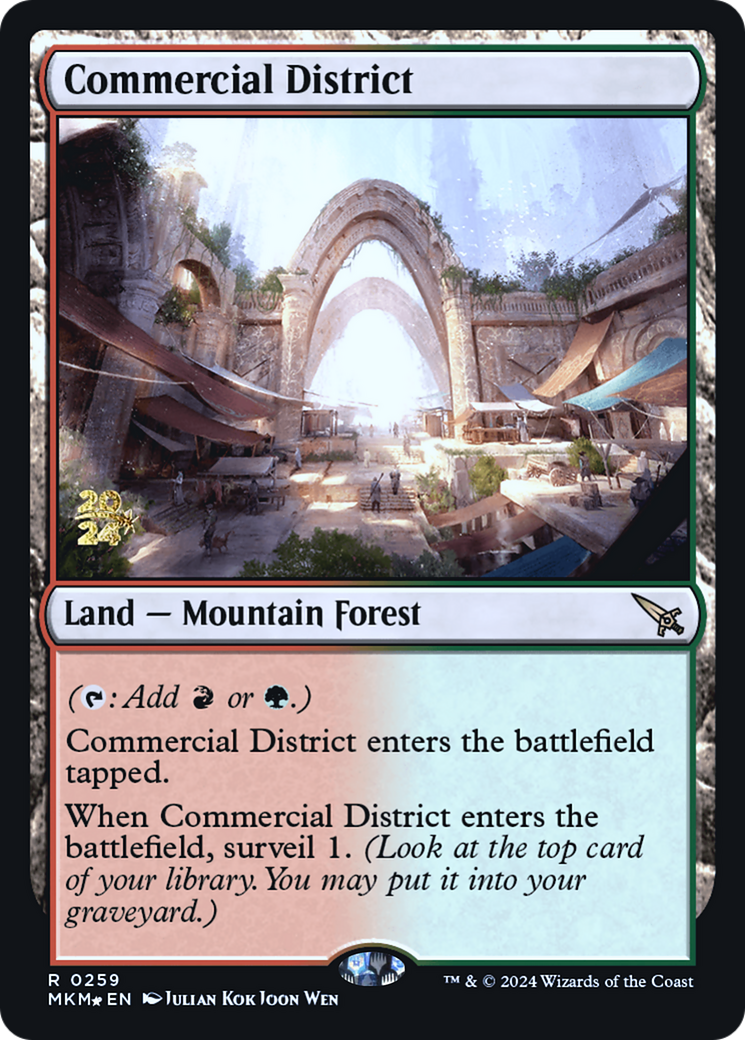 Commercial District [Murders at Karlov Manor Prerelease Promos] | Total Play