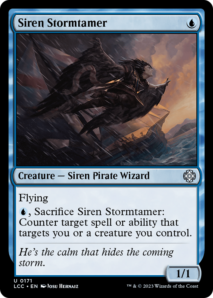 Siren Stormtamer [The Lost Caverns of Ixalan Commander] | Total Play