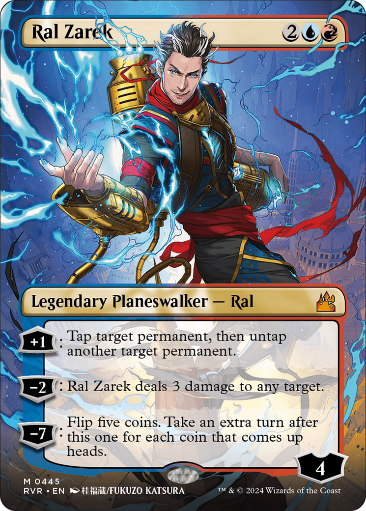 Ral Zarek (Anime Borderless) [Ravnica Remastered] | Total Play