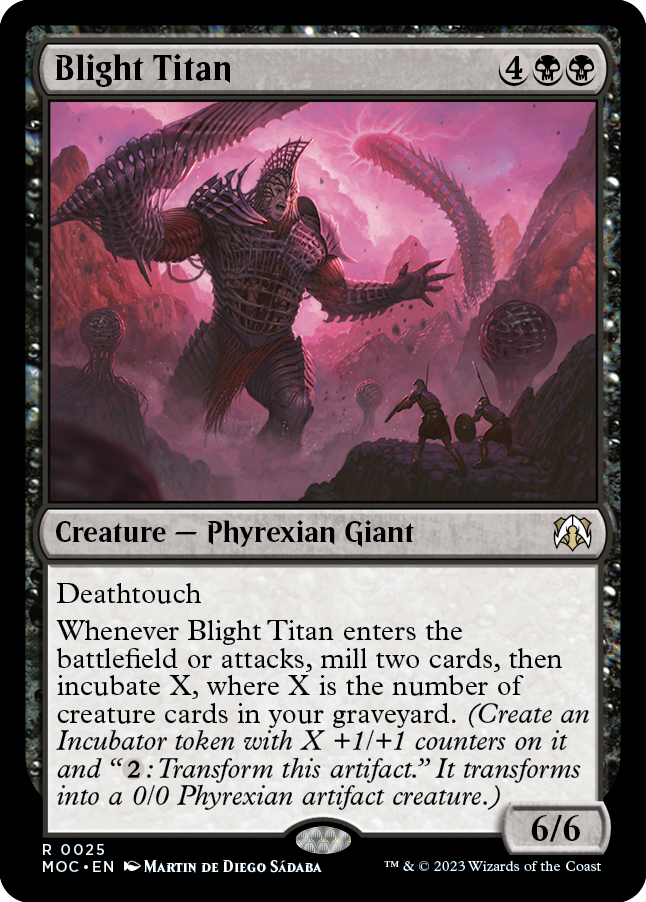 Blight Titan [March of the Machine Commander] | Total Play