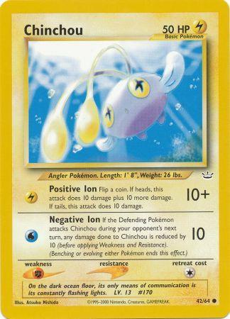 Chinchou (42/64) [Neo Revelation Unlimited] | Total Play