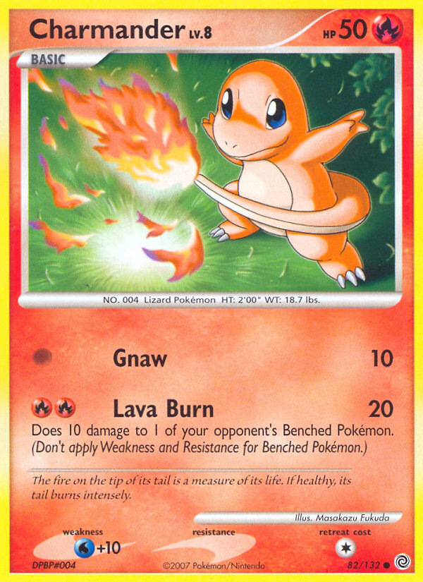 Charmander (82/132) [Diamond & Pearl: Secret Wonders] | Total Play