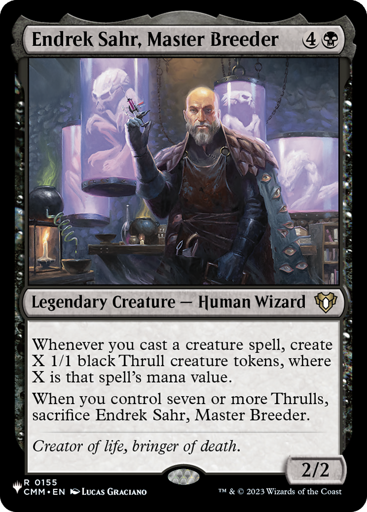 Endrek Sahr, Master Breeder (CMM) [The List] | Total Play
