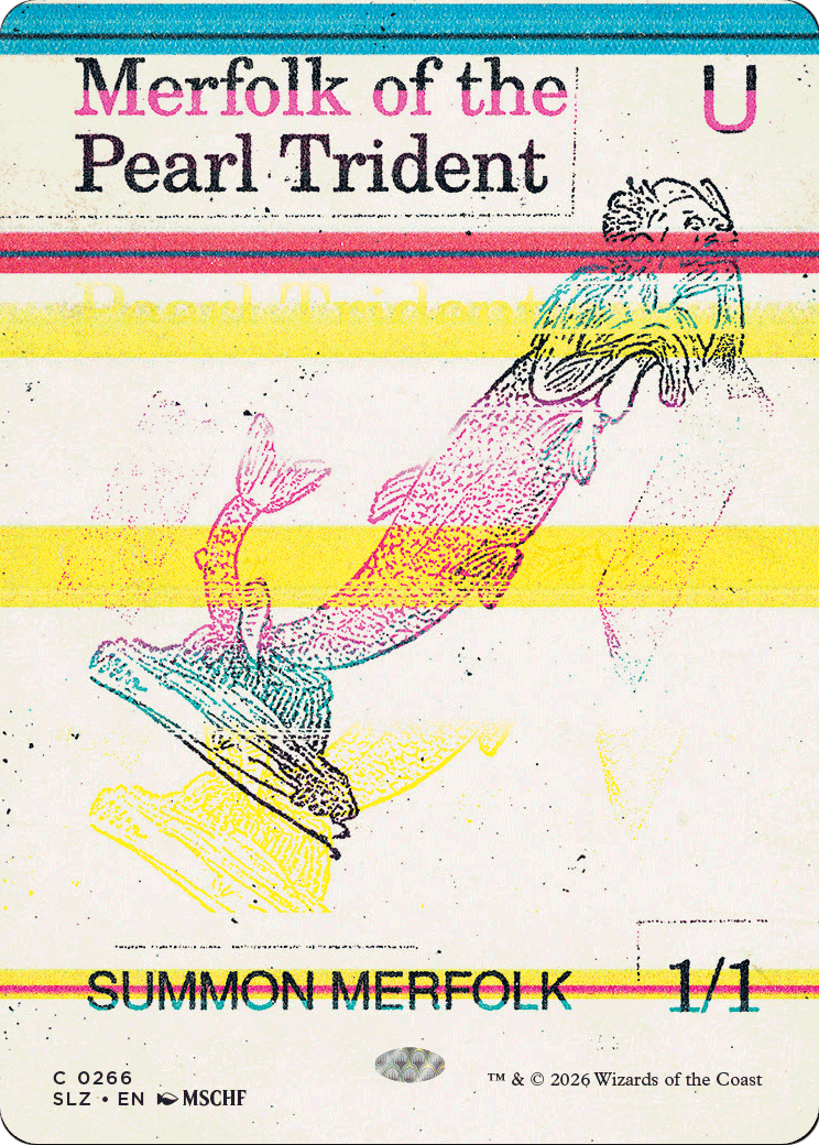 Merfolk of the Pearl Trident (0266) [Secret Lair x MSCHF: The Zeta Set] | Total Play