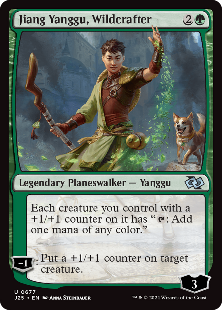 Jiang Yanggu, Wildcrafter [Foundations Jumpstart] | Total Play