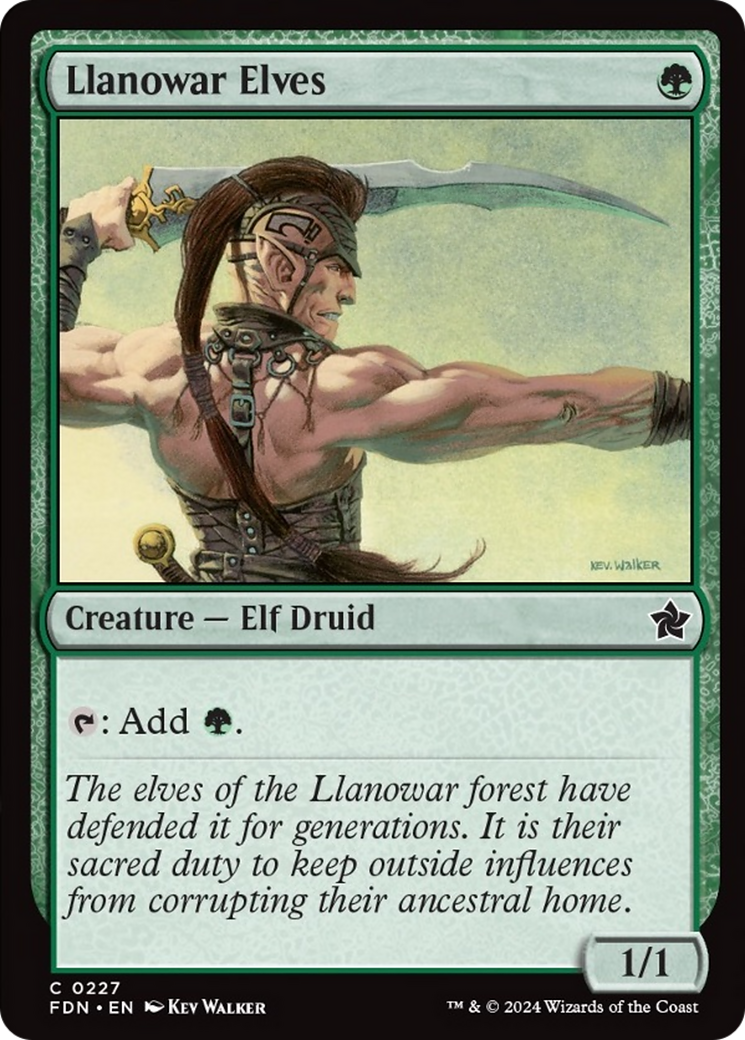 Llanowar Elves [Foundations] | Total Play