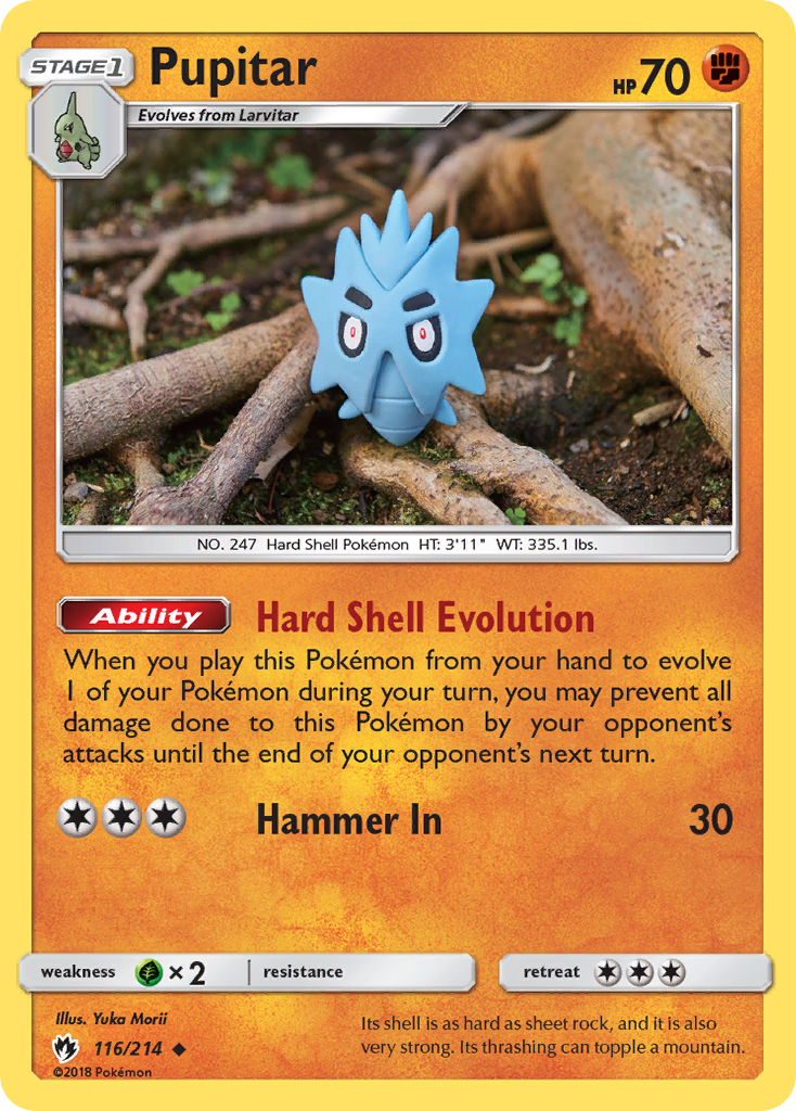 Pupitar (116/214) [Sun & Moon: Lost Thunder] | Total Play