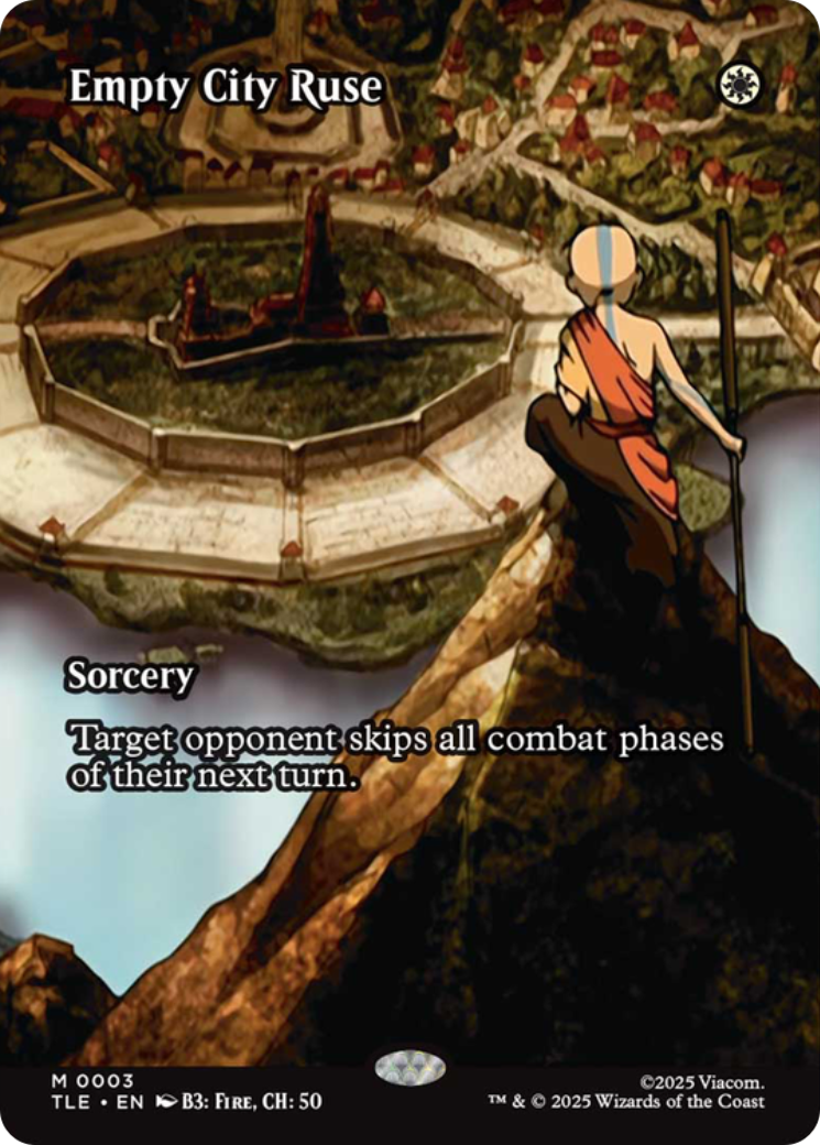 Empty City Ruse (Borderless) [Avatar: The Last Airbender: Eternal-Legal] | Total Play