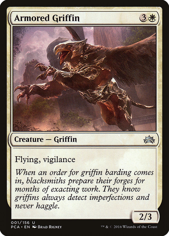 Armored Griffin [Planechase Anthology] | Total Play