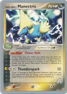 Team Aqua's Manectric (4/95) (Blaziken Tech - Chris Fulop) [World Championships 2004] | Total Play
