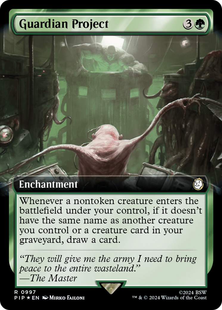 Guardian Project (Extended Art) (Surge Foil) [Fallout] | Total Play