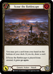 Scour the Battlescape (Yellow) [U-WTR195] (Welcome to Rathe Unlimited)  Unlimited Normal | Total Play