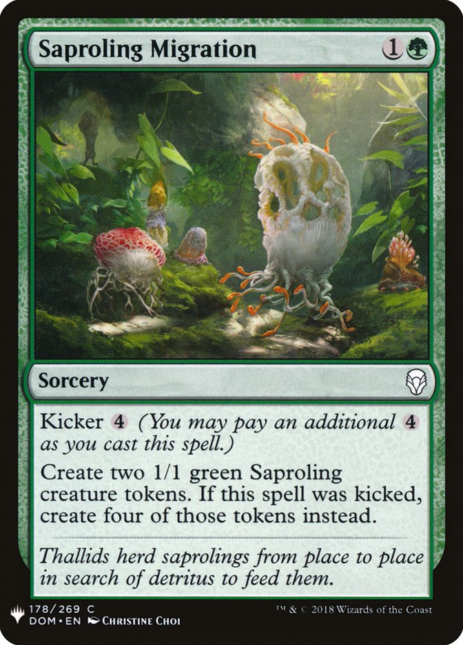 Saproling Migration [Mystery Booster] | Total Play
