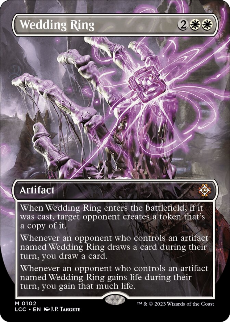 Wedding Ring (Borderless) [The Lost Caverns of Ixalan Commander] | Total Play