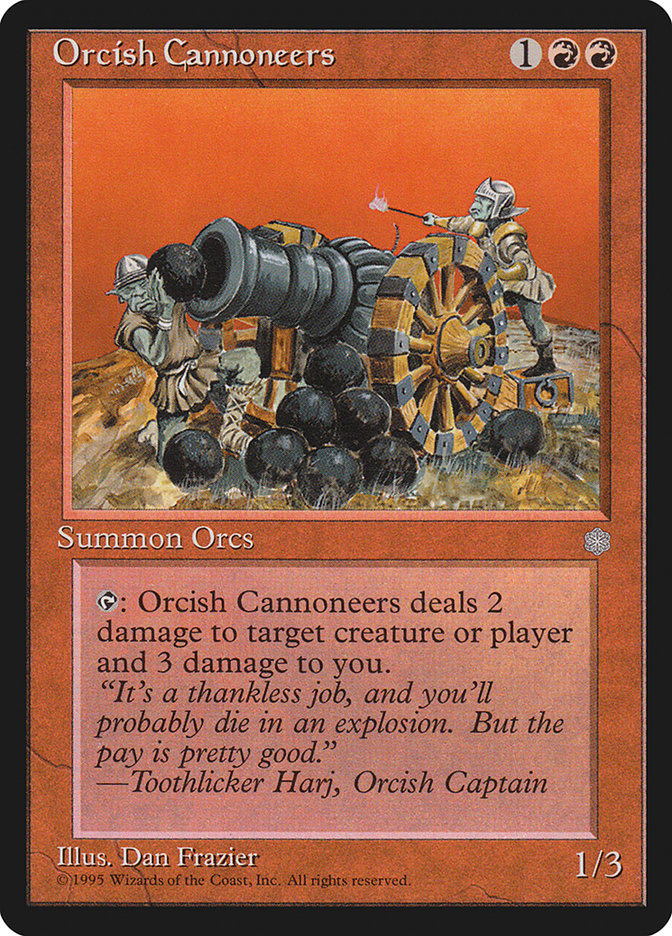 Orcish Cannoneers [Ice Age] | Total Play