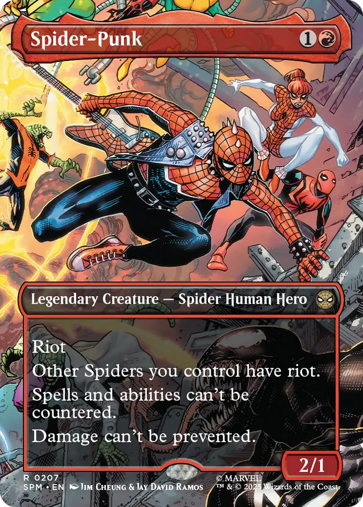 Spider-Punk (0207) (Borderless) [Marvel's Spider-Man] | Total Play