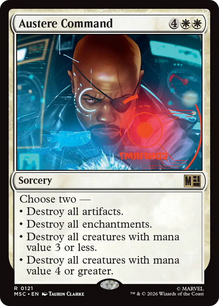 Austere Command [Marvel Super Heroes Commander] | Total Play