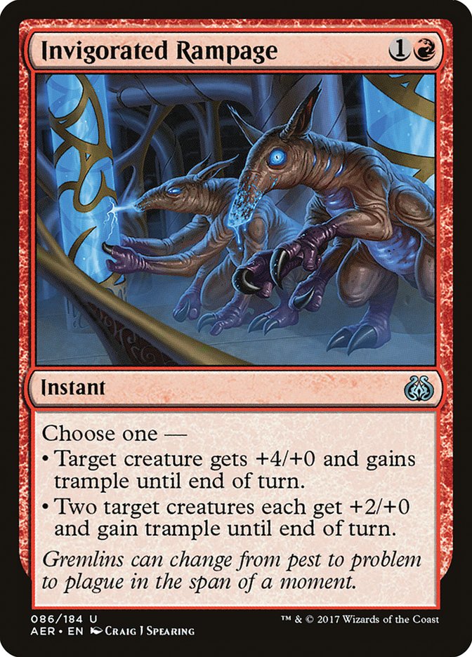 Invigorated Rampage [Aether Revolt] | Total Play