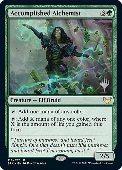 Accomplished Alchemist (Promo Pack) [Strixhaven: School of Mages Promos] | Total Play