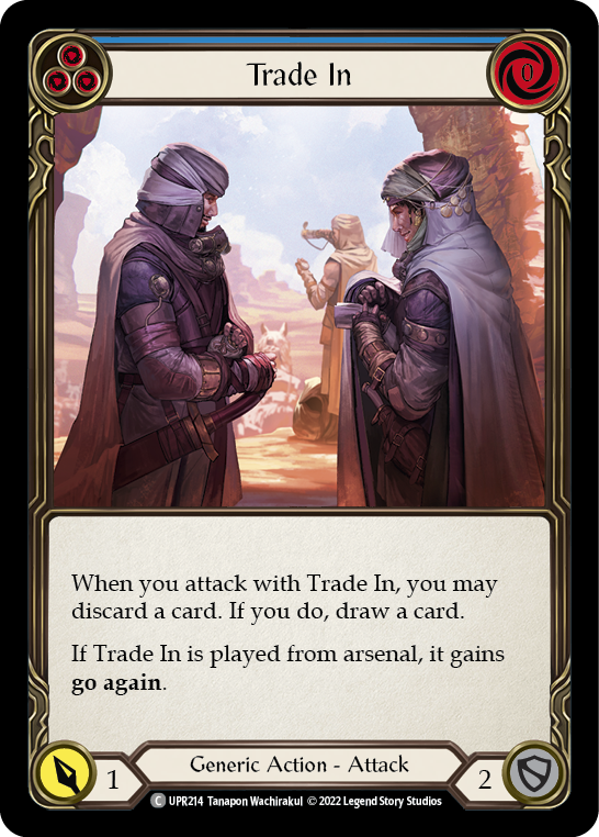 Trade In (Blue) [UPR214] (Uprising) | Total Play