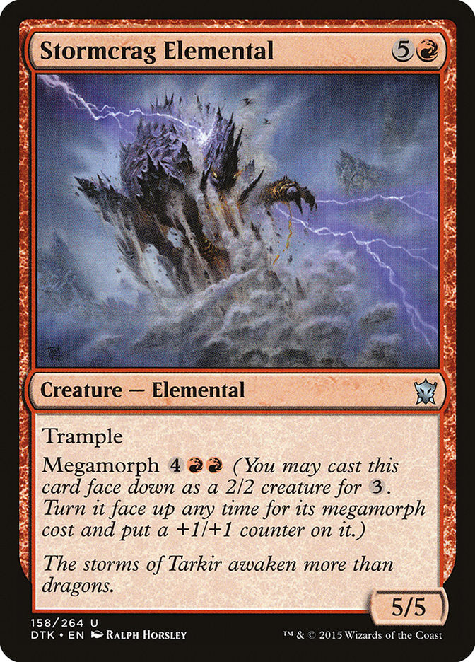 Stormcrag Elemental [Dragons of Tarkir] | Total Play