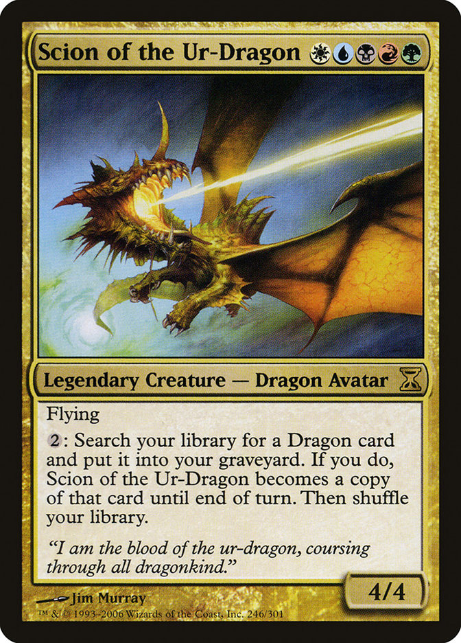 Scion of the Ur-Dragon [Time Spiral] | Total Play