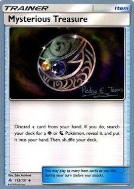 Mysterious Treasure (113/131) (Dragones y Sombras - Pedro Eugenio Torres) [World Championships 2018] | Total Play