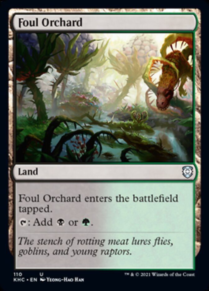 Foul Orchard [Kaldheim Commander] | Total Play