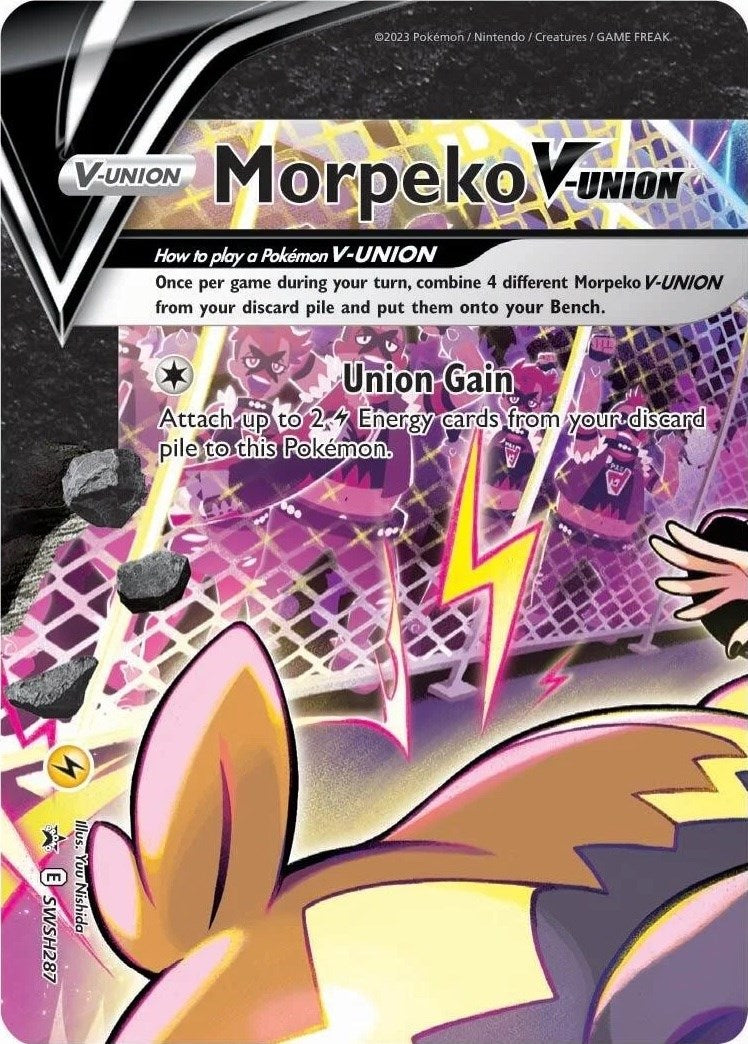 Morpeko V-Union (SWSH287) [Sword & Shield: Black Star Promos] | Total Play