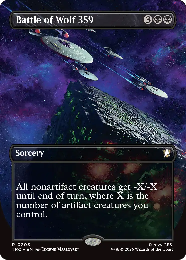 Battle of Wolf 359 (Borderless) [Star Trek Commander] | Total Play
