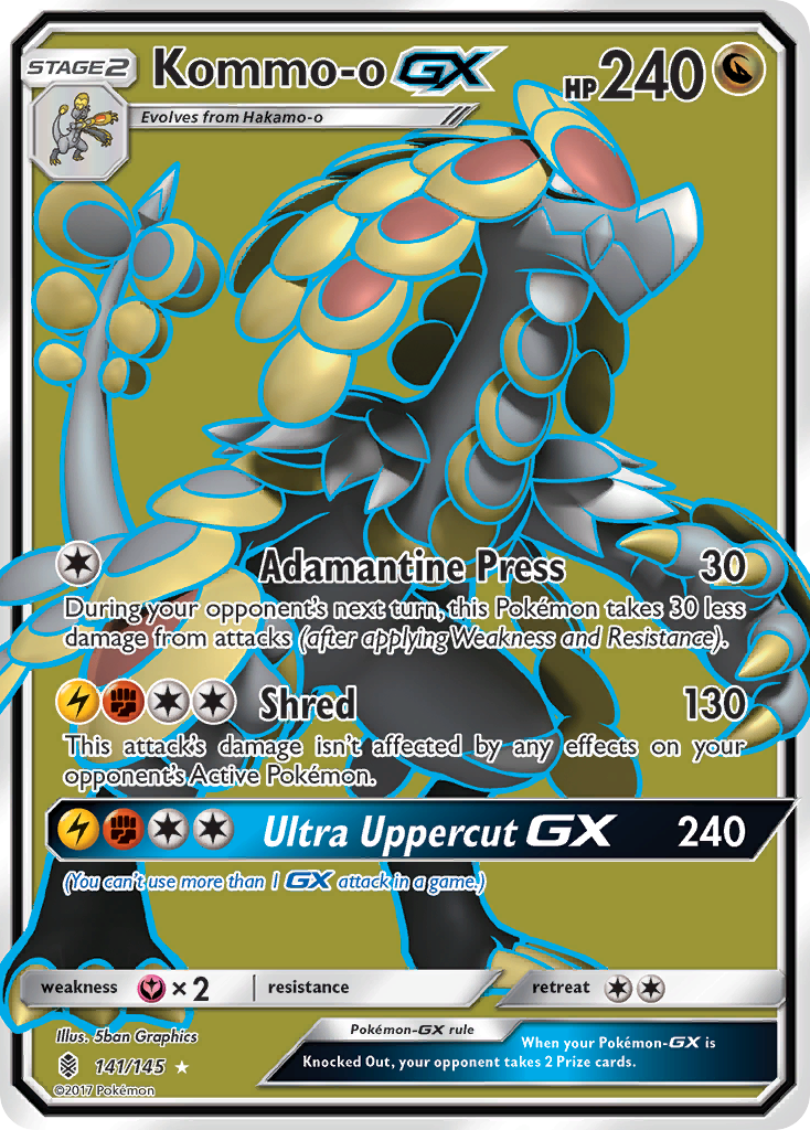 Kommo-o GX (141/145) [Sun & Moon: Guardians Rising] | Total Play