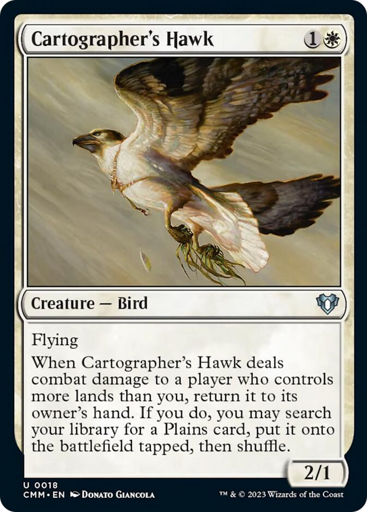 Cartographer's Hawk [Commander Masters] | Total Play