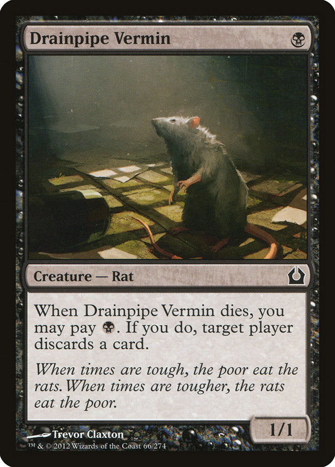 Drainpipe Vermin [Return to Ravnica] | Total Play