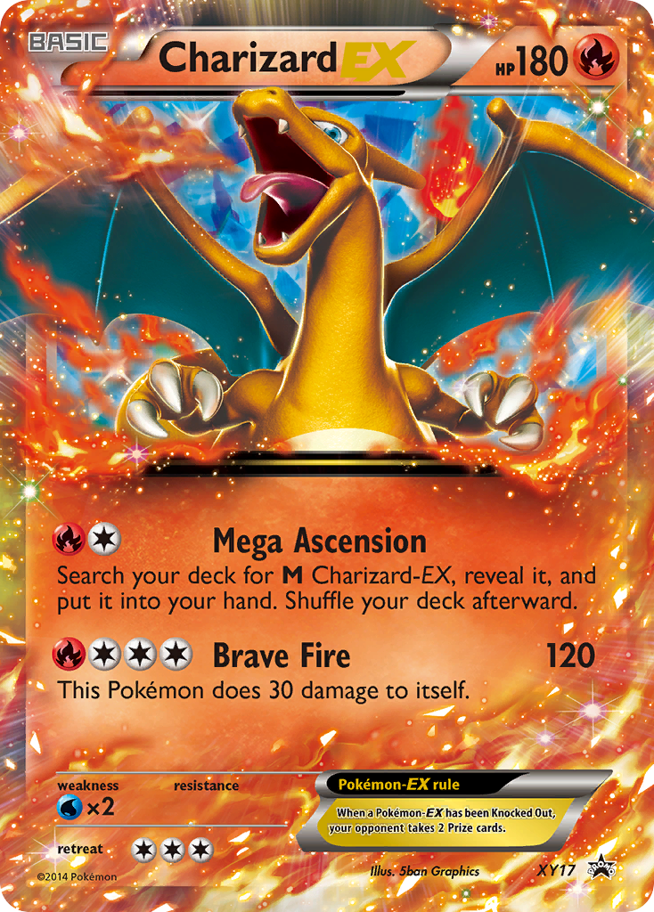 Charizard EX (XY17) [XY: Black Star Promos] | Total Play