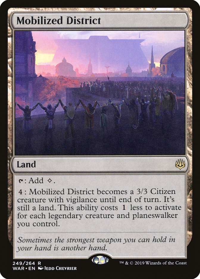 Mobilized District [War of the Spark] | Total Play