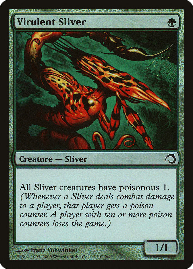 Virulent Sliver [Premium Deck Series: Slivers] | Total Play