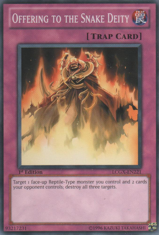 Offering to the Snake Deity [LCGX-EN221] Common | Total Play