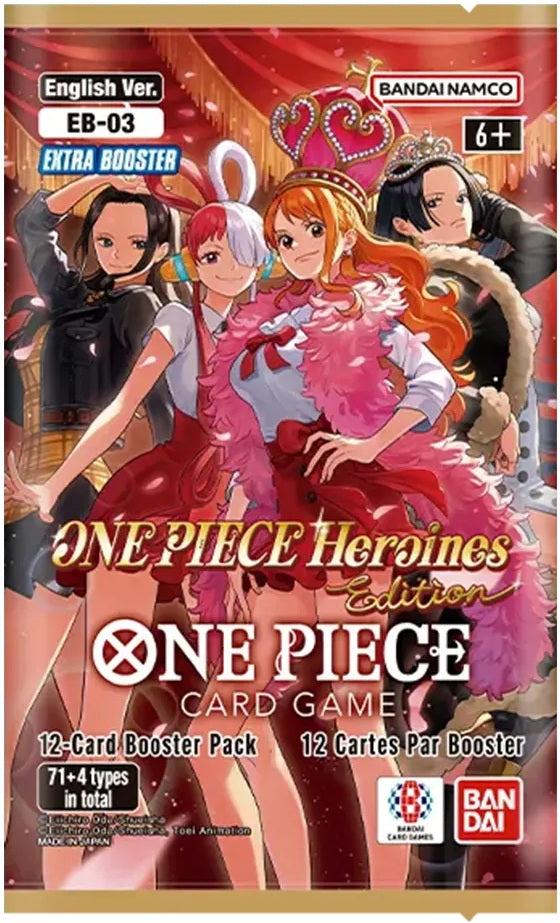 Extra Booster: One Piece Heroines Edition -  Booster Pack | Total Play