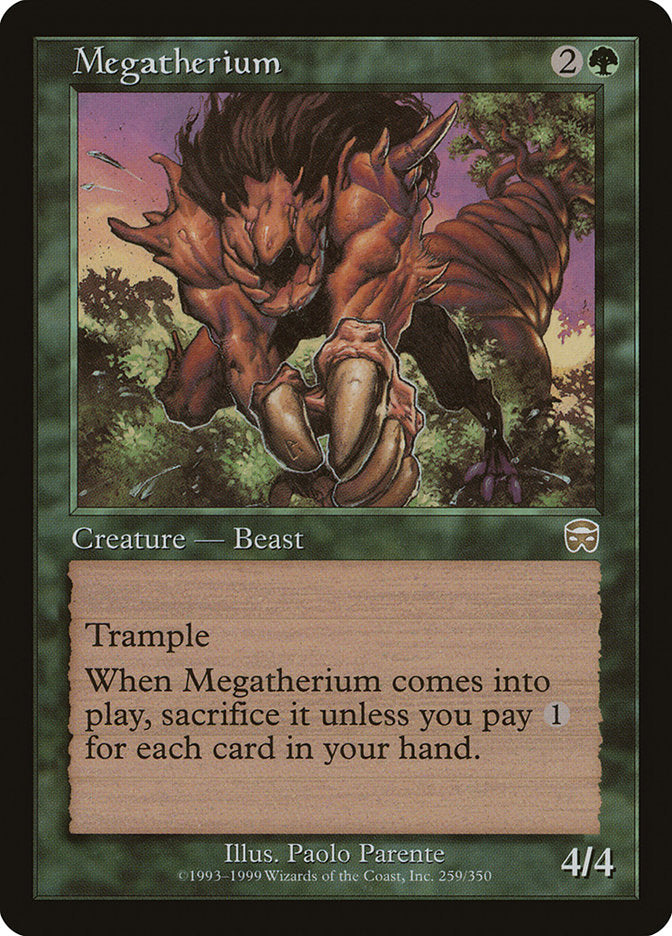 Megatherium [Mercadian Masques] | Total Play