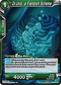 Dr.Uiro, a Fiendish Scheme (BT8-056_PR) [Malicious Machinations Prerelease Promos] | Total Play