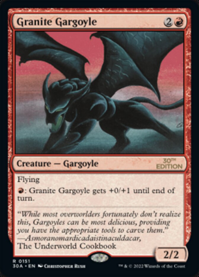 Granite Gargoyle [30th Anniversary Edition] | Total Play