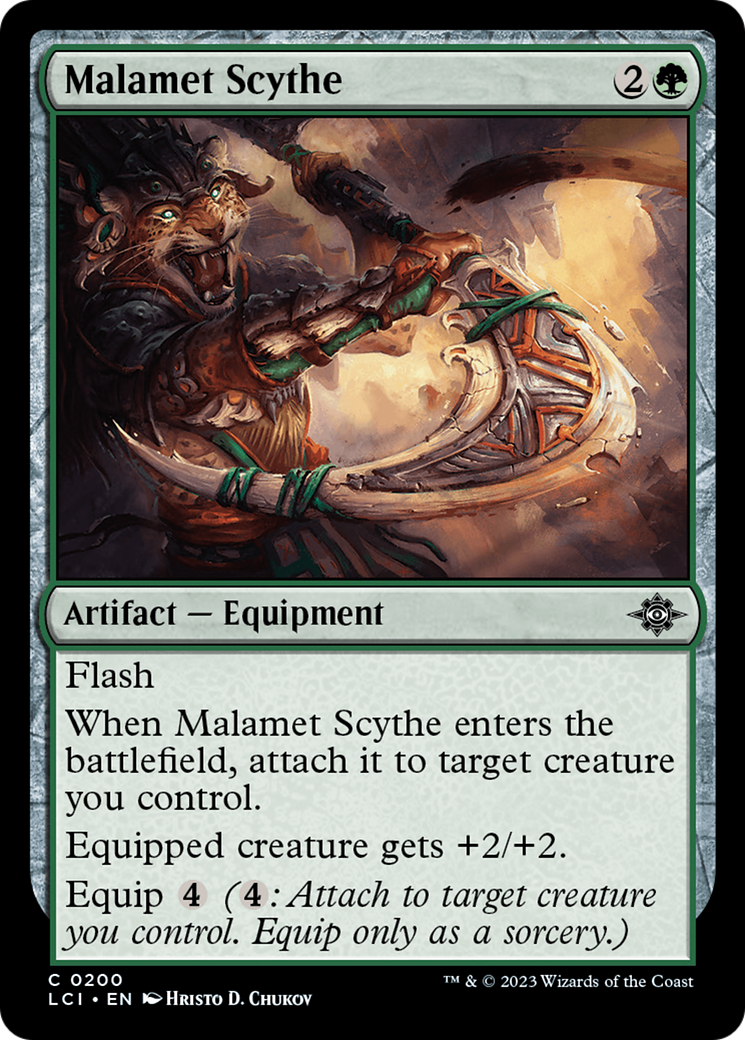 Malamet Scythe [The Lost Caverns of Ixalan] | Total Play
