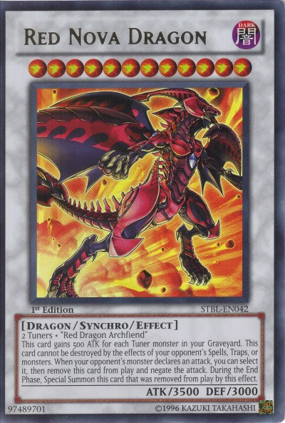 Red Nova Dragon [STBL-EN042] Ultra Rare | Total Play