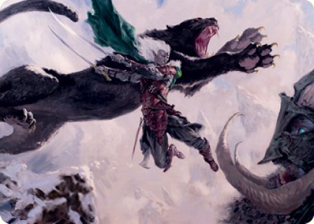 Drizzt Do'Urden Art Card [Dungeons & Dragons: Adventures in the Forgotten Realms Art Series] | Total Play