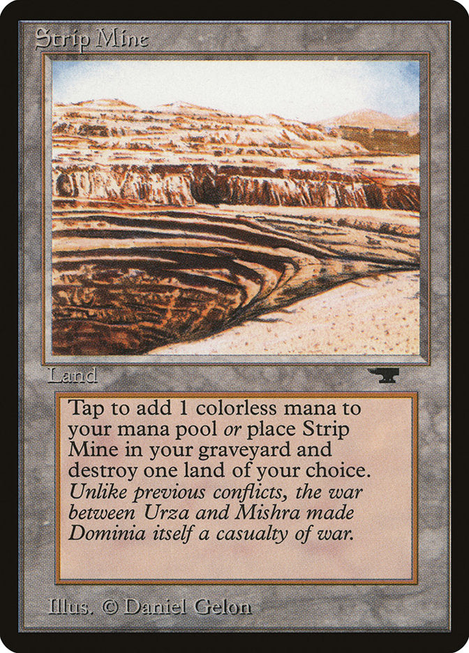 Strip Mine (Sloped Horizon) [Antiquities] | Total Play